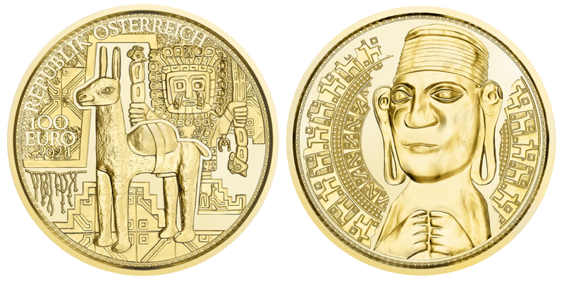 100 Euro Inka Österreich 