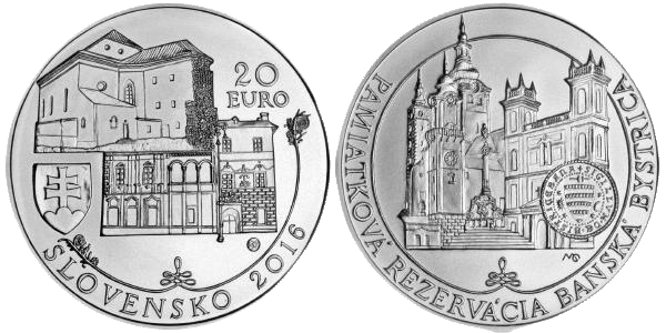 20 Euro Banská Bystrica Slowakei 