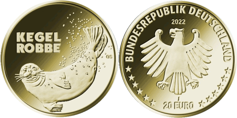 20 Euro Kegelrobbe Deutschland 