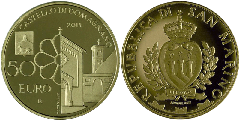 50 Euro Domagnano San Marino 