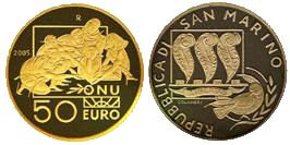 50 Euro Frieden San Marino 