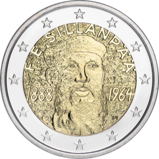 2 Euro Sillanpää Finnland 2013