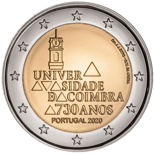 2 Euro Universität Coimbra Portugal 2020