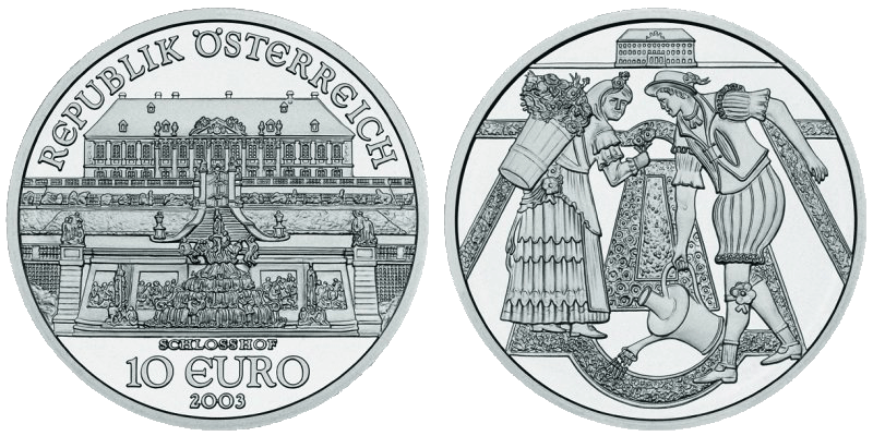 10 Euro Hof Österreich 