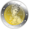 2 Euro Michelangelo San Marino 2025