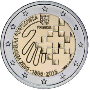 2 Euro Rotes Kreuz Portugal 2015