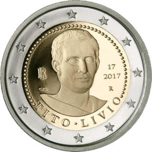 2 Euro Titus Livius Italien 2017