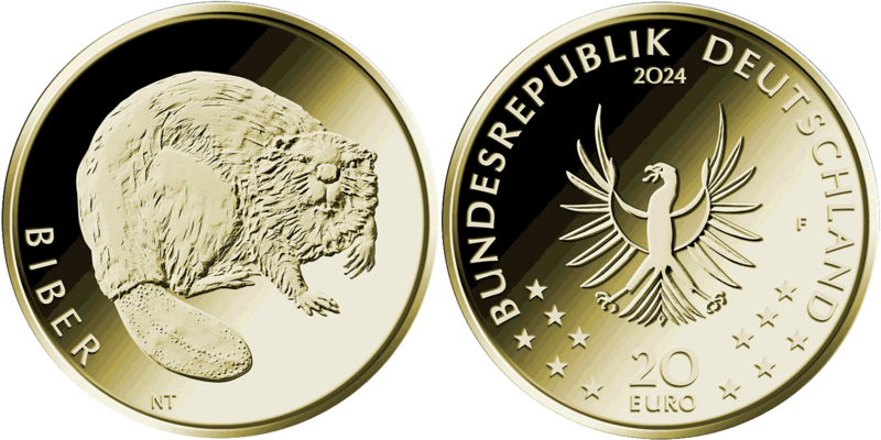 20 Euro Biber Deutschland 