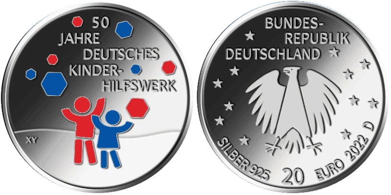 20 Euro Kinderhilfswerk Deutschland 