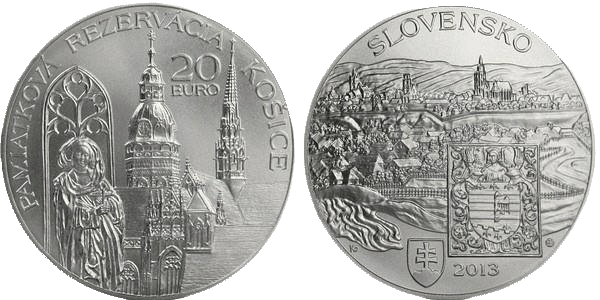 20 Euro Košice Slowakei 