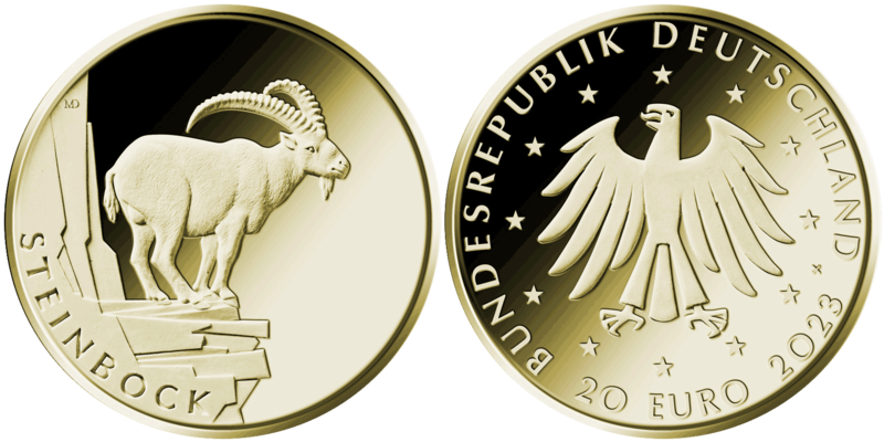 20 Euro Steinbock Deutschland 