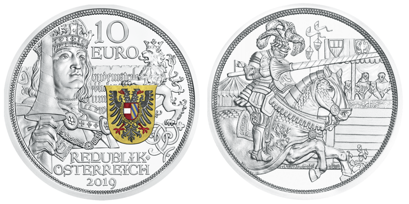 10 Euro Ritterlichkeit Österreich 