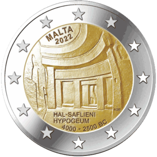 2 Euro Hypogäum Malta 2022