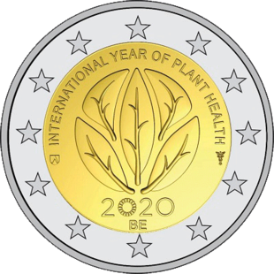 2 Euro Pflanzengesundheit Belgien 2020