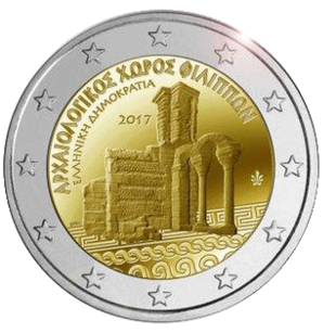 2 Euro Philippi Griechenland 2017