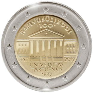 2 Euro Tartu Estland 2019