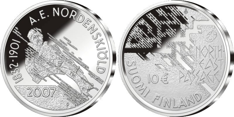 10 Euro Nordenskiöld Finnland 